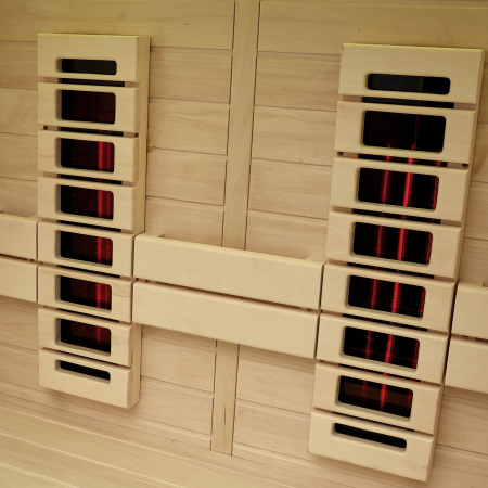 Инфракрасная сауна Mexda WS-1808 красный кедр 1500*1050*1900